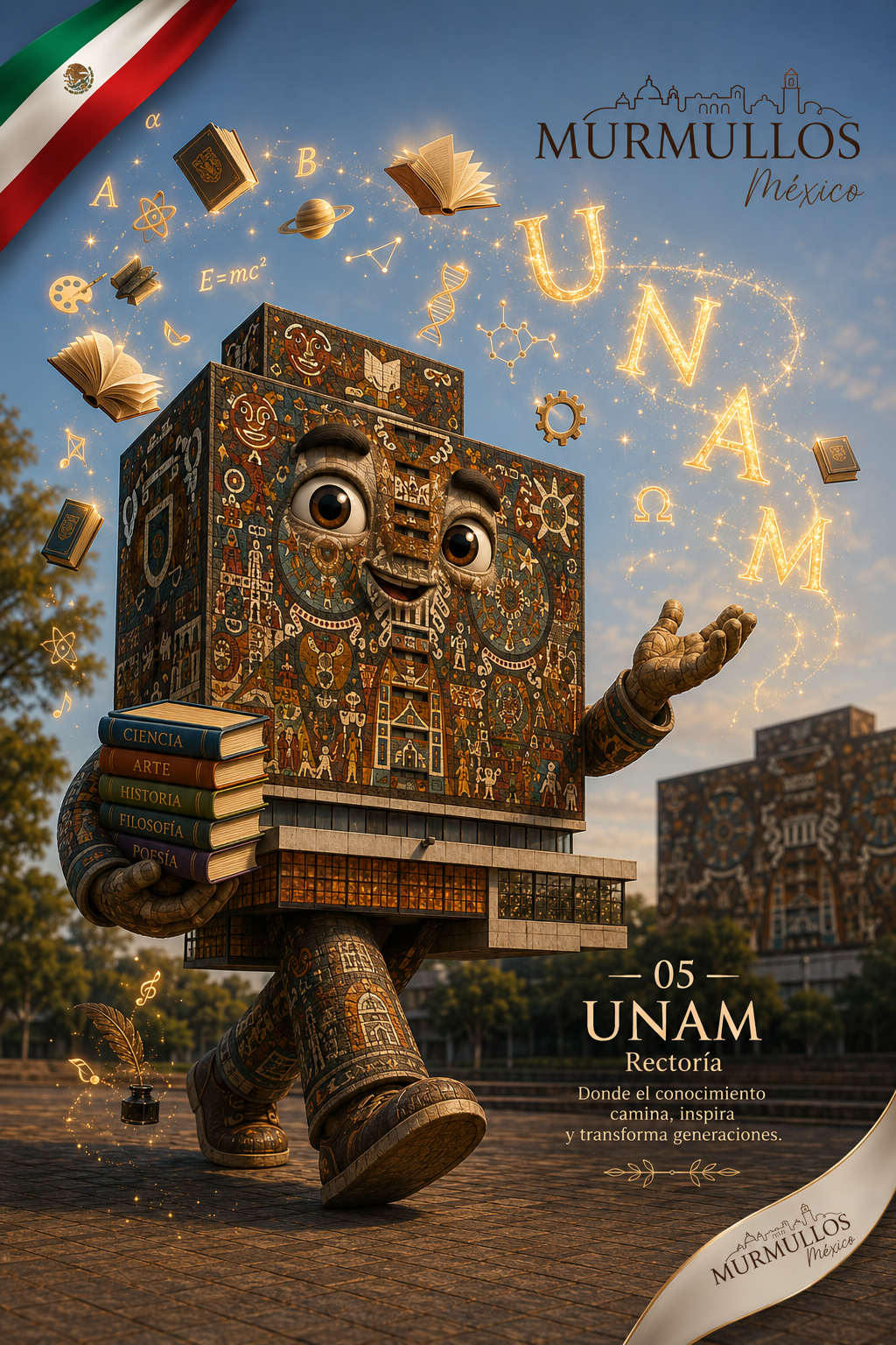 Personaje Murmullos: UNAM Rectoría